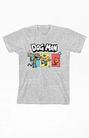Kids Dog Man Petey the Cat & Lil Heather Grey T-Shirt