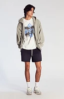 Pacsun Black Fleece Volley Shorts