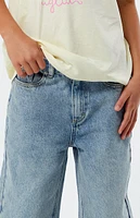 PacSun Kids Light Indigo Baggy Jeans