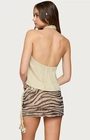 Edikted Ariya Keyhole Halter Top