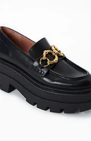 CIRCUS NY Women's Faux Leather Brooklyn Platform Loafers