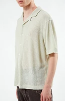 PacSun Textured Camp Shirt