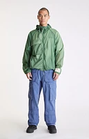 RC Outdoor Supply Nylon Zip Up Hooded Packable Running Jacket