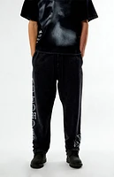 No Tomorrow x Civil Iron Skull Straight Leg Sweatpants