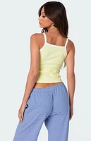 Edikted Ramira Contrast Tank Top