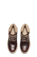 Timberland Women's Burgundy Premium 6inch Waterproof Lace-Up Boots