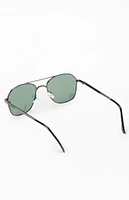 PacSun Black Carter Aviator Sunglasses