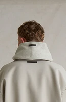 Fear of God Essentials Timber Bonded Canvas Zip Up Jacket