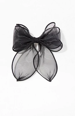 LA Hearts Organza Bow Hair Clip