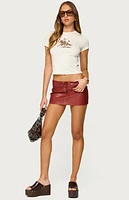 Edikted Western Graphic T-Shirt