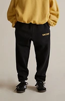 Fear of God Essentials Kids Black Heavy Fleece Sweatpants