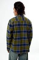 Obey Morgan Long Sleeve Flannel Shirt