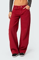 Edikted Roman Low Rise Slouchy Jeans