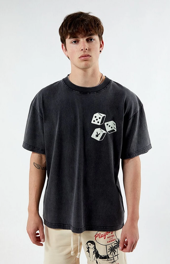 Playboy By PacSun Dice Oversized T-Shirt