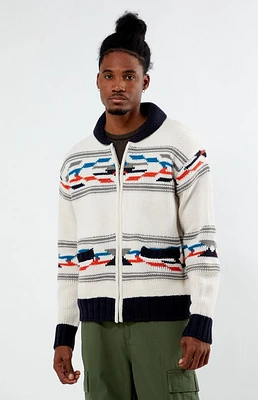 Dark Seas Ravalli Zip Up Sweater