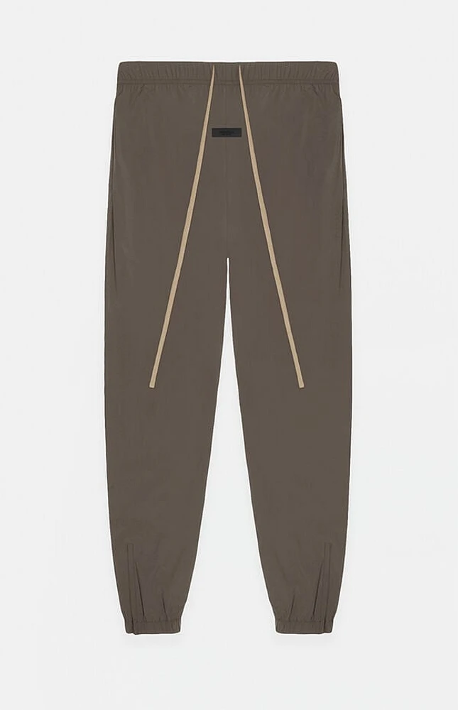 Fear of God Essentials Brown Military Nylon Track Pants