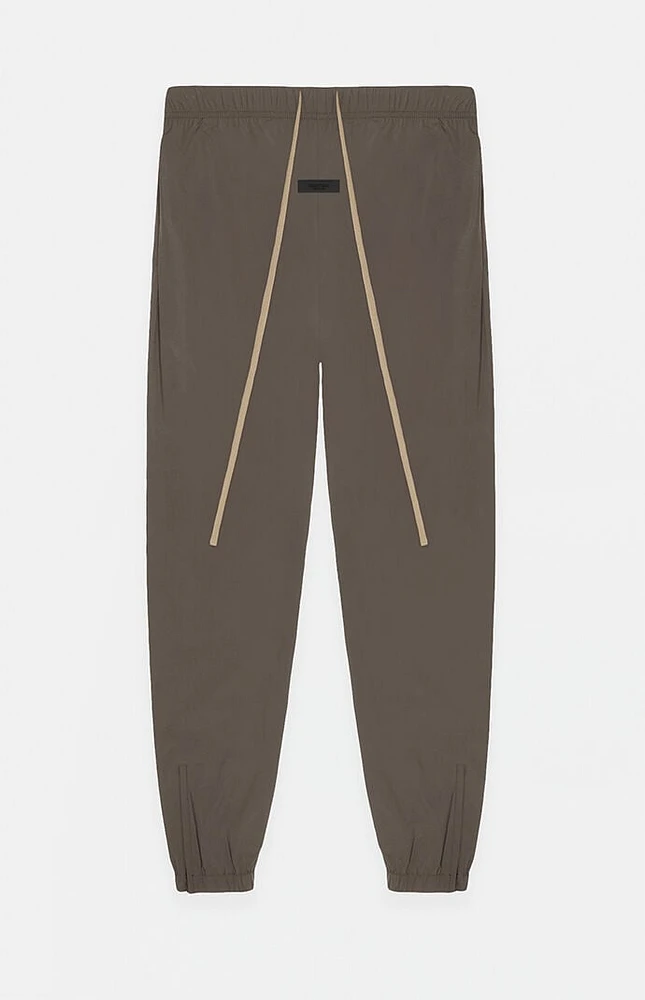 Fear of God Essentials Brown Military Nylon Track Pants