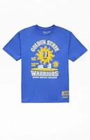 Mitchell & Ness Kids NBA Retro Mascot Warriors T-Shirt