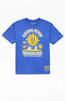 Mitchell & Ness Kids NBA Retro Mascot Warriors T0Shirt