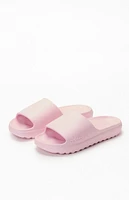 adidas Kids Pink Adilette Lumia Slides