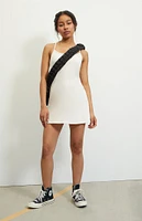 PAC 1980 WHISPER Active Ivory Pines Mini Dress