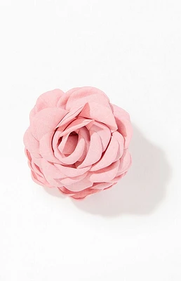 LA Hearts Pink Rose Hair Claw Clip