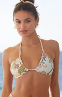 Poolside Paradiso Waimea Halter Bikini Top