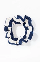 John Galt Striped Hair Scrunchie