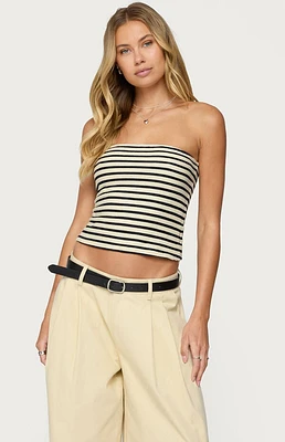 Edikted Odora Striped Tube Top