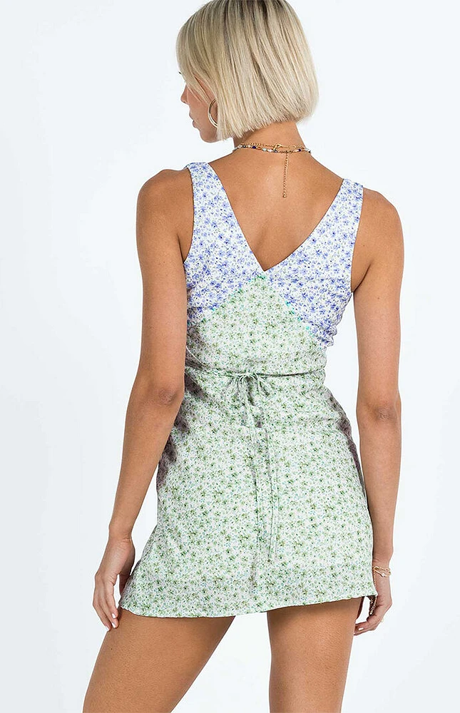 Princess Polly Two Tone Nellie Mini Dress