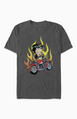 Betty Boop Biker T-Shirt