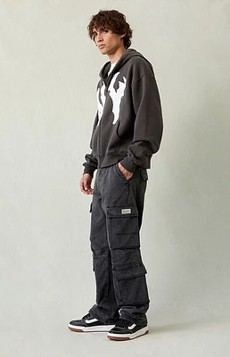 Pacsun Dylan Cargo Baggy Jeans Black