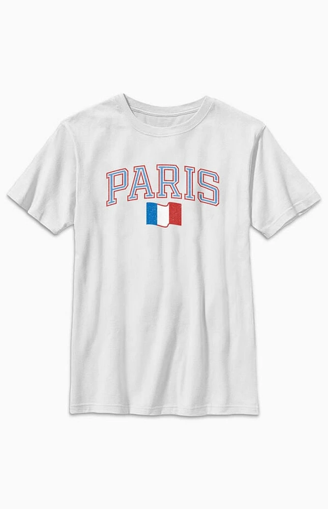 Kids Paris Collegiate T-Shirt