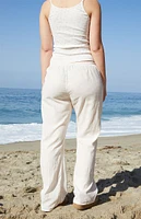 John Galt Sand  Anastasia Linen Pants