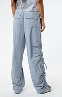 PacSun Ruched Low Rise Pull-On Pants