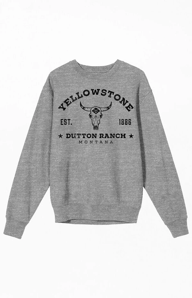 Yellowstone Dutton Ranch Crew Neck Sweatshirt