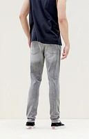 Pacsun Comfort Stretch Gray Stacked Skinny Jeans