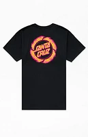 Santa Cruz Kids Flame Ringed Dot T-Shirt