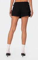 Edikted Utility Micro Wrap Skort