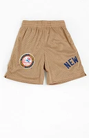 New Era NY Yankees Mesh Basketball Shorts