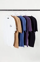 PacSun 5 Pack Basic Embroidery T-Shirts