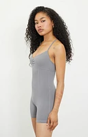 PAC 1980 WHISPER Active Gray A Cinch Onesie