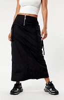 The Ragged Priest Aura Parachute Midi Skirt