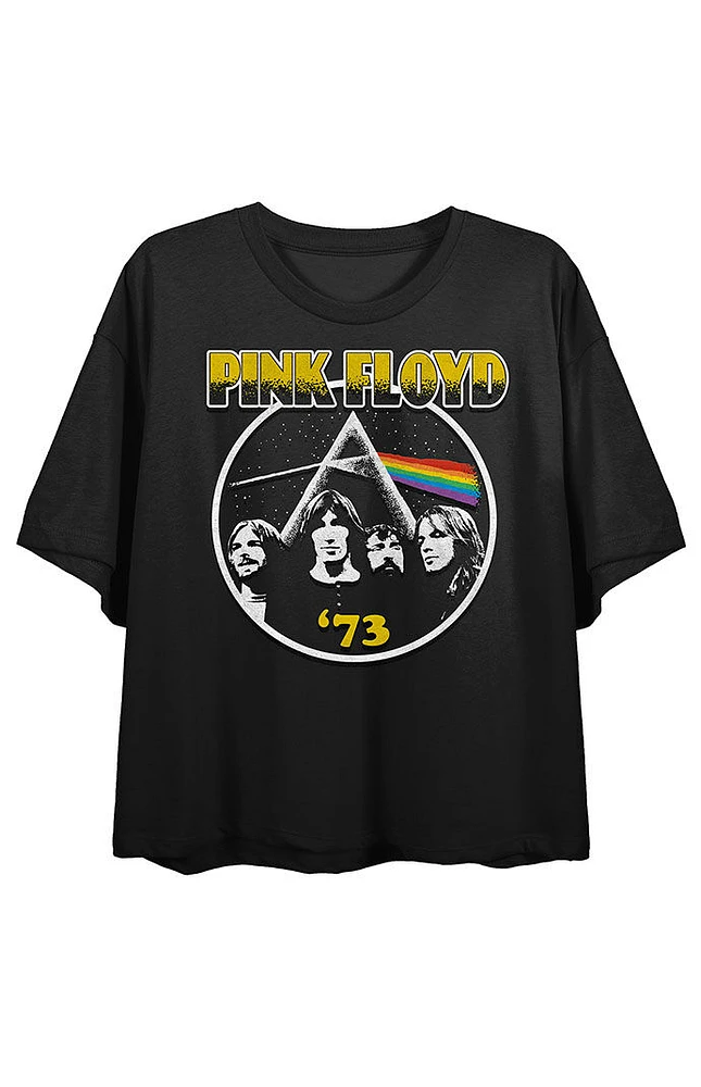 Pink Floyd Group Shot Cropped T-Shirt