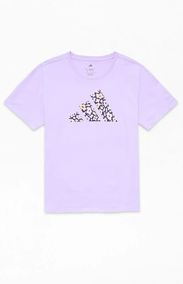 adidas Kids Floral Logo T-Shirt