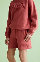 PacSun Kids Embroidered Sweat Shorts