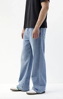 PacSun Light Indigo Extreme Baggy Jeans