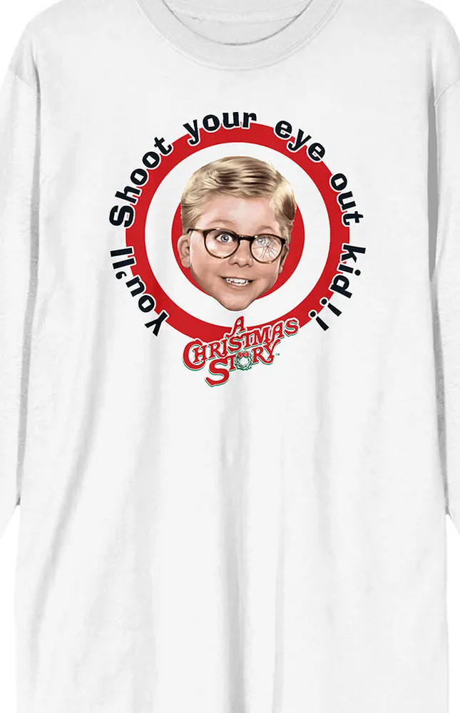 A Christmas Story You'll Shoot Your Eye Out Long Sleeve T-Shirt