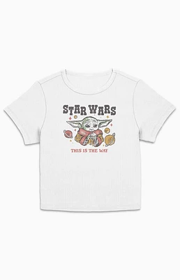 Star Wars Baby Yoda Cropped T-Shirt