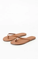 TKEES Women's Tan Foundations Matte Sandals